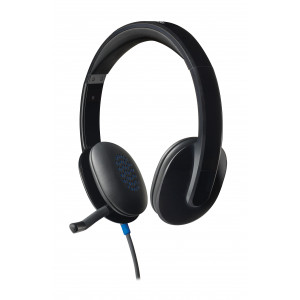 Logitech Stereo Headset H540, USB, Black Retail
