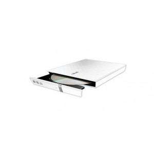 DVD-RW ASUS DVD Recorder 8xR-RW External USB2-0 Slim w-Power2Go White Retail