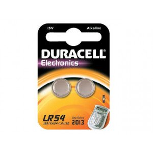 Batteri LR54 - Duracell Long-Life Silver 2st