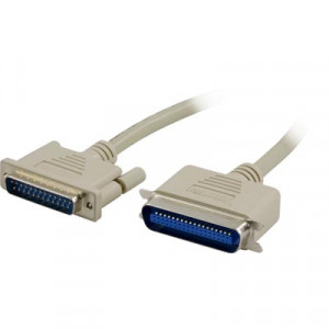 Parallel kabel DB25 ha - IEEE1284 skrivare 2m