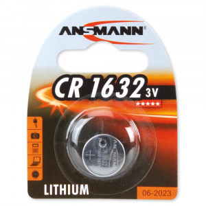 Batteri CR1632 - Litium 3V Knappcell (1-pack)