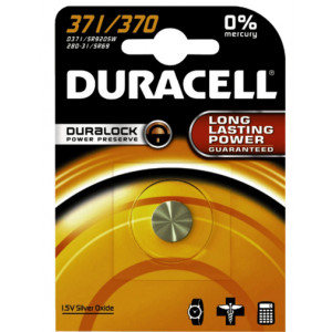 Batteri AG6 LR69 370 371 V371 V370 SR69 SR920W SR920WS SR921W SR921WS SR920 1.5V - Duracell Long-Life