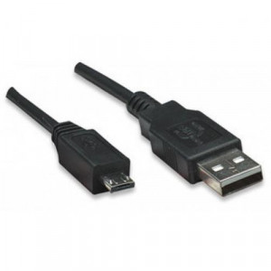 USB kabel till Micro A (1.8m) färritkärnor.