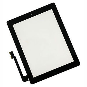 Skärm iPad 3 / 4 - Svart (inkl Home-knapp)