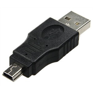 USB-A - USB-Mini B 5-pin adapter (ha-ha)