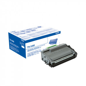 Brother Toner TN3480 8000 sidor Svart Original