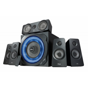 Högtalare 5.1 - Trust GXT 658 90W RMS LED svart