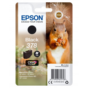 Epson 378 T378 Svart Original