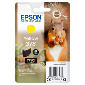 Epson 378 T378 Gul Original