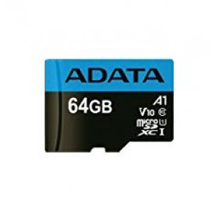 microSD - 64GB Adata 85Mb/s MicroSDXC + Adapter