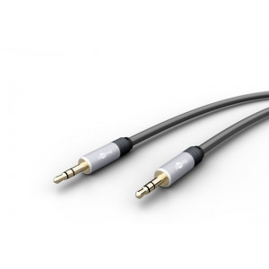 Ljudkabel 3.5mm - 3.5mm (ha-ha) 3m GOLD Premium