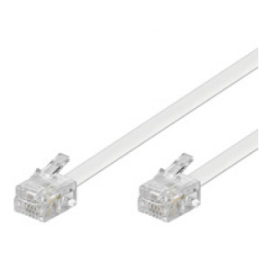 Modularkabel RJ9/RJ10/RJ11/RJ22 4-pin 4P4C 10m