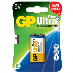Batteri 9V LR61 - GP Ultra Plus Alkaline