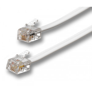 Modularkabel RJ9/RJ10/RJ11/RJ22 4-pin 4P4C 5m