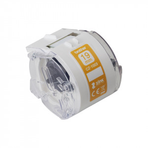 Brother VC-500W Etikettrulle CZ-1003 19mm x 5m