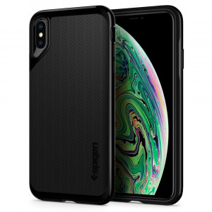 Skal iPhone XS MAX - Spigen Neo Hybrid Jet Black