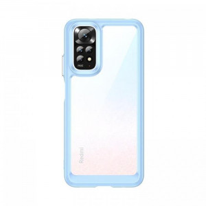 Skal Xiaomi Redmi Note 11 / 11S - Transparent Blå