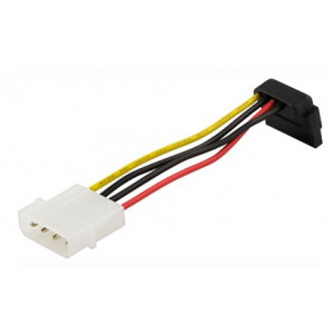 Strömkabel 4 pin Molex - SATA (ha-ho) vinklad