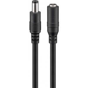 DC Förlängningskabel, kontaktdiameter 2.1mm, 3m