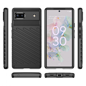 Skal Google Pixel 6A 5G - Svart Armor Stöttålig