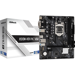 Moderkort S1200 H510M ASRock H510M-HDV/M.2 SE