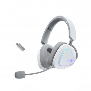 ASUS ROG Delta II Wireless Gaming Headset - WHITE