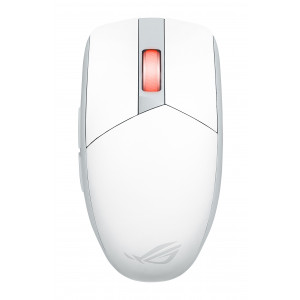 ASUS ROG STRIX Impact III Wireless (P520) Ambidextrous Gaming Mouse - White