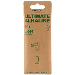 Batteri LR44/L1154/A76/PX76A/RW82/AG13/357 - 10st