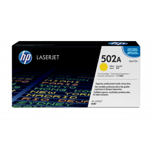HP Toner 502A Q6472A Gul (Original)