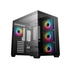 Chassi - DeepCool CG530 4F med 4 Fläktar, Svart