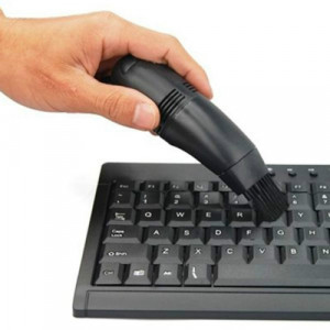 Dammsungare USB Tangentbord Mini med borste