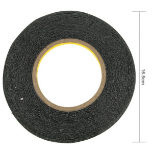Dubbelhäftande tejp för reparation 3mm x 50m svart