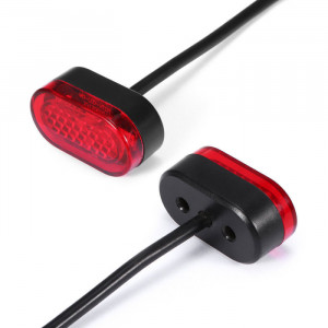 Elscooter Baklampa Xiaomi elscooter Bakljus