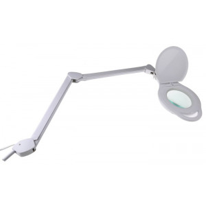 Förstoringsglas 125mm med klämma o LED lampa 570Lm