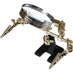 Förstoringsglas med hjälpande hållare