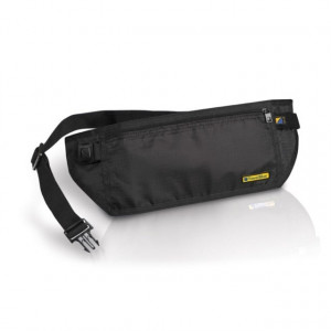 Förvaringsbälte runt midian RFID skyddat