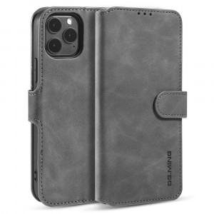 Fodral iPhone 13 Pro Max - DG.Ming Plånbok Mörkgrå