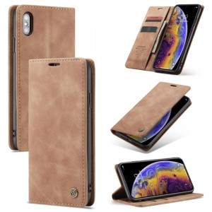 Fodral iPhone X/XS - CaseMe Brun