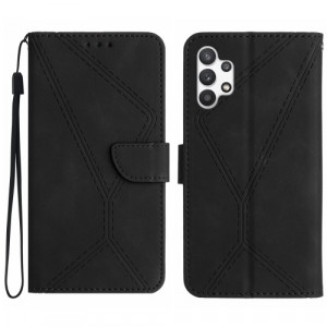 Fodral Samsung Galaxy A32 4G - Konstläder Svart