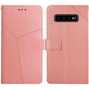 Fodral Samsung Galaxy S10 - Konstläder Roseguld