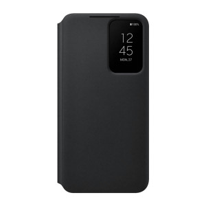 Fodral Samsung Galaxy S22 Clear View svart