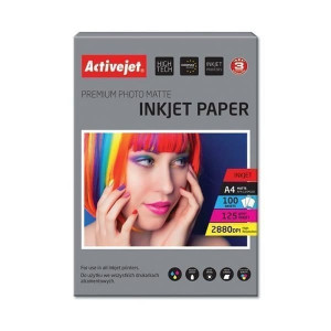 Fotopapper A4 Matt 125g Bläckstråle 100-pack