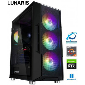 GAMINGDATOR NET2WORLD RTX 5060 | RYZEN 5 5600 | 32GB DDR4 | 2TB NVMe | WINDOWS 11 | STATIONÄR DATOR - LUNARIS