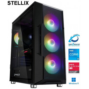 GAMINGDATOR NET2WORLD RX 9070 | INTEL i5-14400F| 32GB DDR4 | 2TB NVMe | WINDOWS 11 | STATIONÄR DATOR - STELLIX