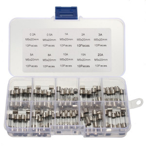 Glassäkring 5x20mm 250V Snabb F Fuse