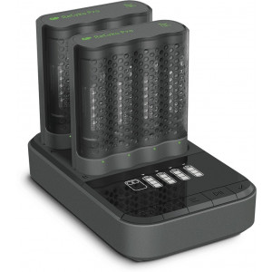 GP ReCyko Pro Batteriladdare med 2st M461 USB + 8 st 2000mAh AA + Laddstation Dockning D861