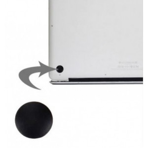 Gummifötter Macbook Air (1-pack)