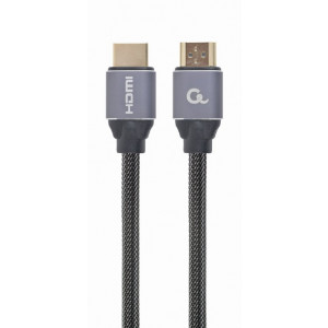HDMI kabel Svart 4K Premium CableXpert Flätad 10m