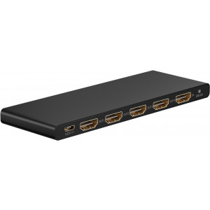 HDMI Splitter 4-port HDMI 4K vid 60Hz med nätdel