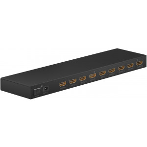 HDMI Splitter 8-port HDMI 4K vid 60Hz med nätdel